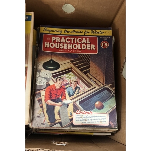 1777 - A box of vintage practical household magazines