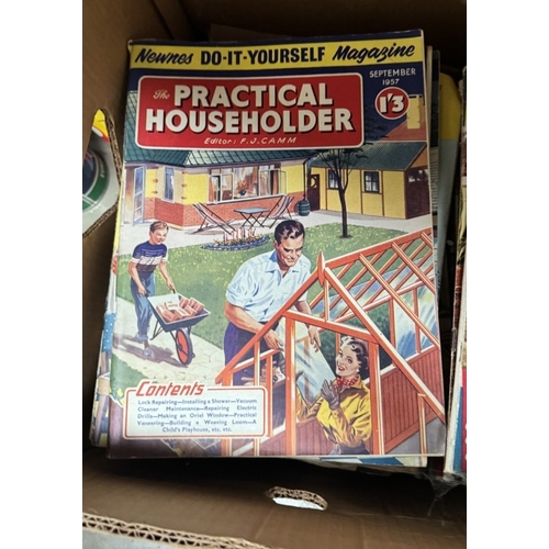 1777 - A box of vintage practical household magazines