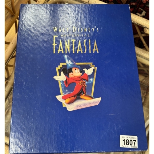 1807 - A Walt Disney Masterpiece Fantasia deluxe edition with Certificate Of Authentication