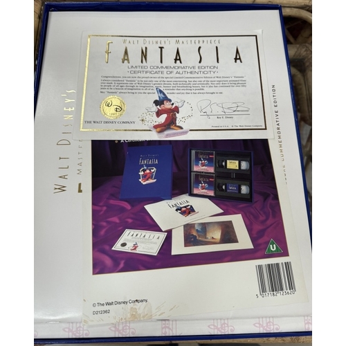 1807 - A Walt Disney Masterpiece Fantasia deluxe edition with Certificate Of Authentication