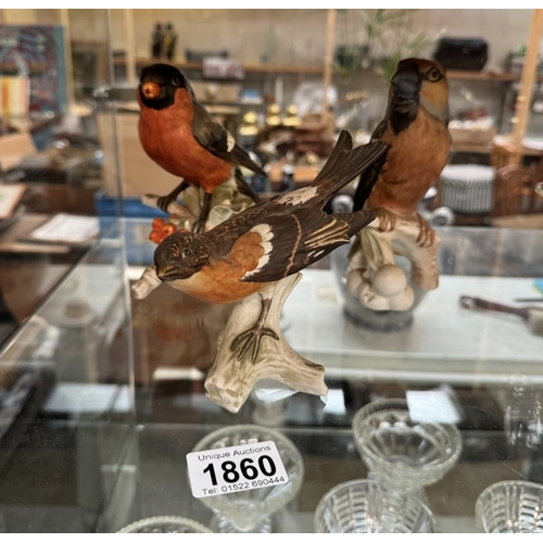 1860 - Three Goebel birds