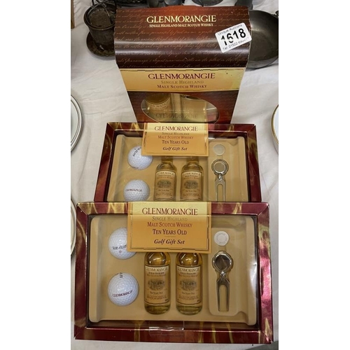 1618 - Three Glenmorangie gift sets.