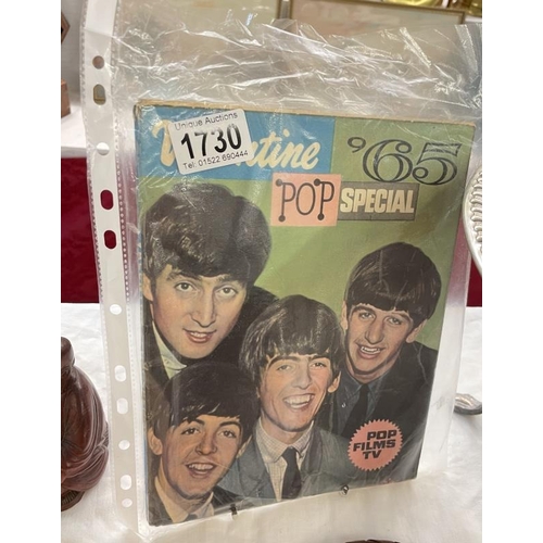 1730 - A Valentine '65' pop special with The Beatles on the cover