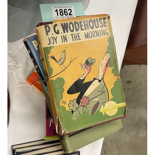 1862 - A quantity of vintage & more modern P. G. Wodehouse books