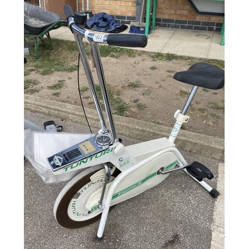 1803 - Tunturi exercise bike A/F collect only