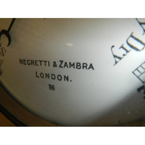 1478 - A good quality barometer by Negretti & Zambra, London.