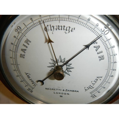 1478 - A good quality barometer by Negretti & Zambra, London.