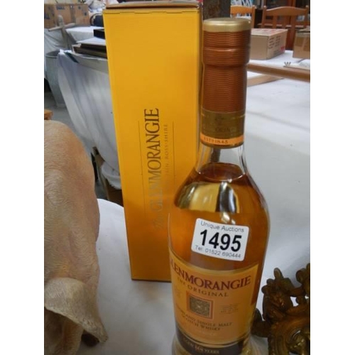 1495 - A boxed bottle of Glenmorangie whisky.