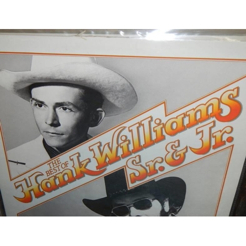 1516 - A quantity of Hank Williams LP records. (25)