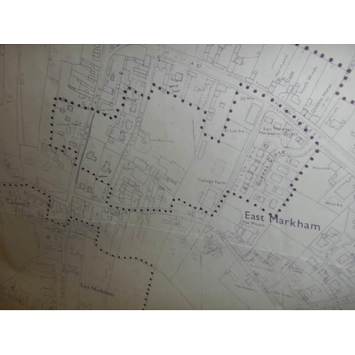 1565 - A 1920 map of East Markham and one other.