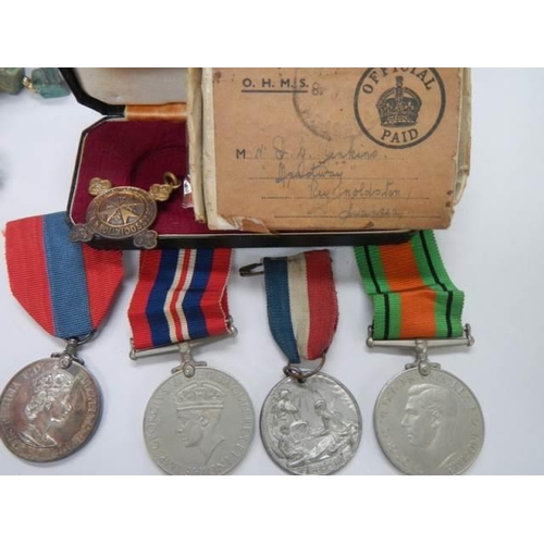 1580 - A quantity of WW2 medals etc.,