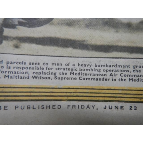 1589 - A copy of The War Illustrated, June 9th 1944.