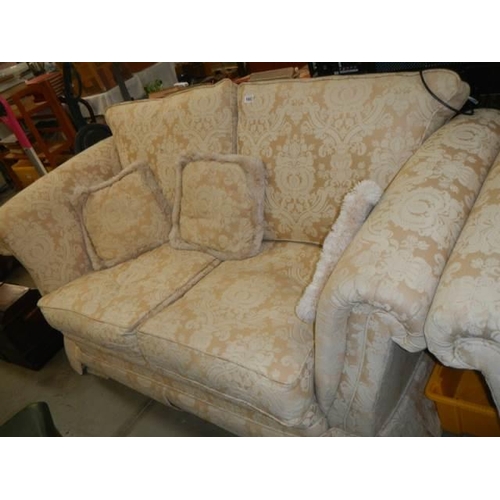 1682 - A good clean two seat sofa, COLLECT ONLY.