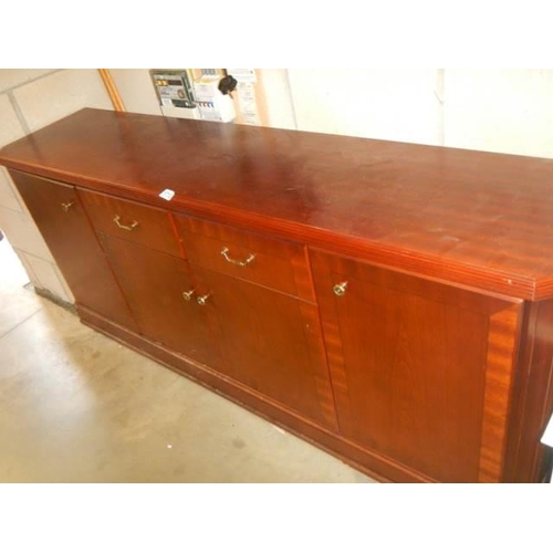 1713 - A mahogany sideboard, COLLECT ONLY.