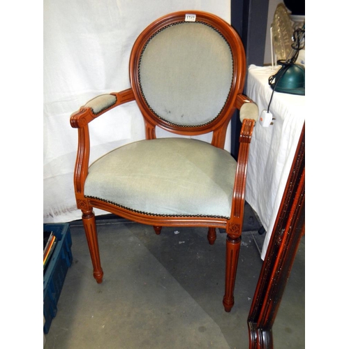 1748 - A 20th century French style Poller armchair