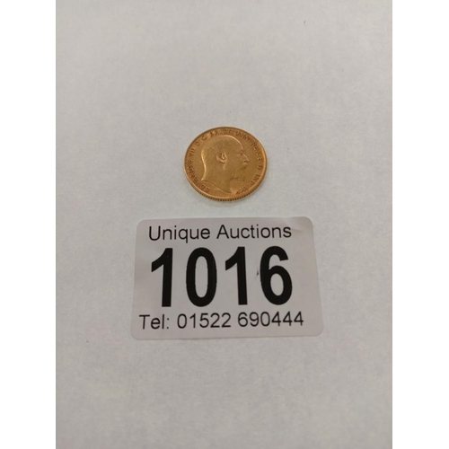 Lot 1016      