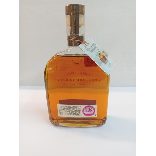 1261 - A bottle of Woodford Reserve Kentucky straight bourbon whiskey.