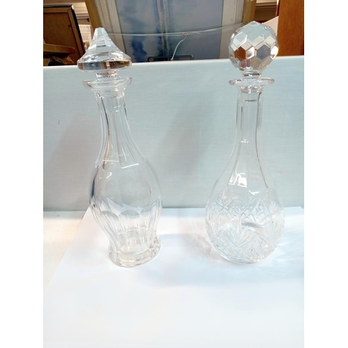 1299 - 4 glass decanters