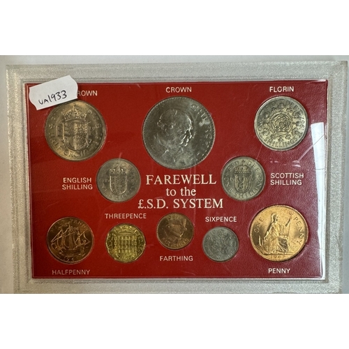 1056 - A collection of coins, proofs & sets & medals