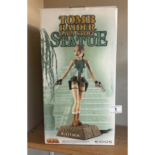 1 - A boxed Tomb Raider Lara Croft statue as new