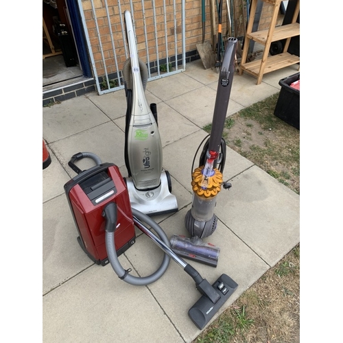 610 - 3 Vacuums including Dyson & Miele