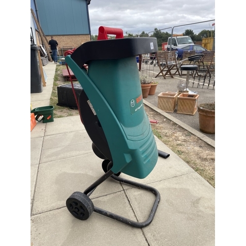 663 - A Bosch electric garden shredder tested & working