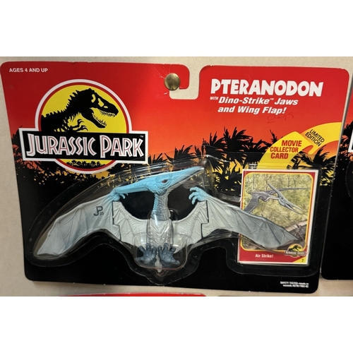 20 - 4 Jurassic park figures in blister packs