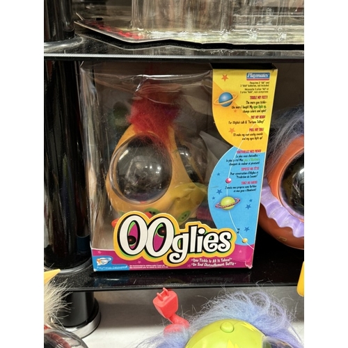 39 - A quantity of Ooglies by Playmates, Two boxed. & 2 Keyrings