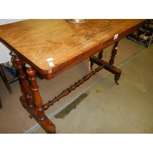 983 - A Victorian rosewood side table, COLLECT ONLY.