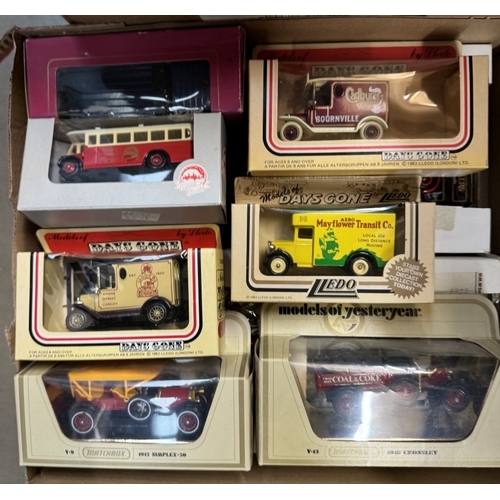 74 - A collection of approximately 54 boxed Yesteryear, Lledo models