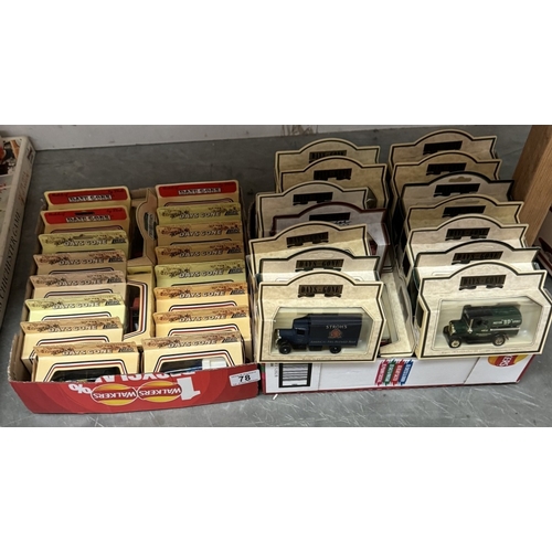 78 - A quantity of approximately 40 boxed Lledo models