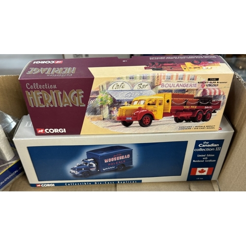 104 - A quantity of Corgi Classics including Tramway, Heritage, Canadian collection models etc