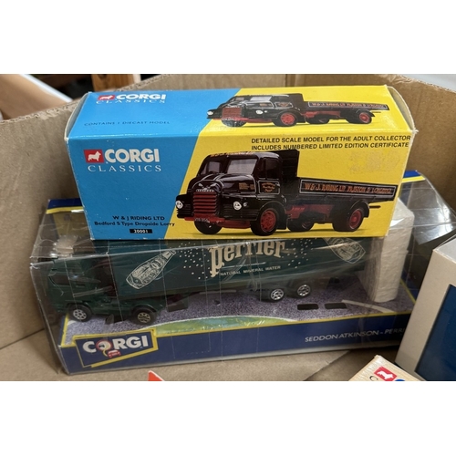 104 - A quantity of Corgi Classics including Tramway, Heritage, Canadian collection models etc