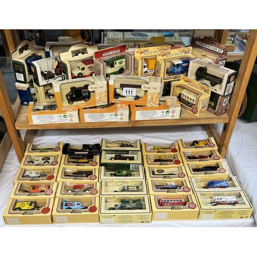 111 - Approximately 50 boxed Diecast vehicles