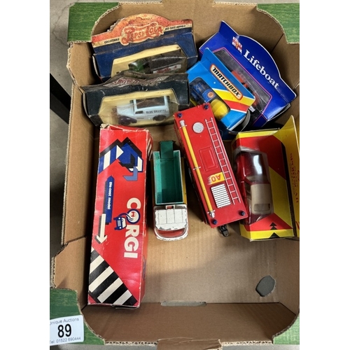 89 - A quantity of Diecast vehicles etc