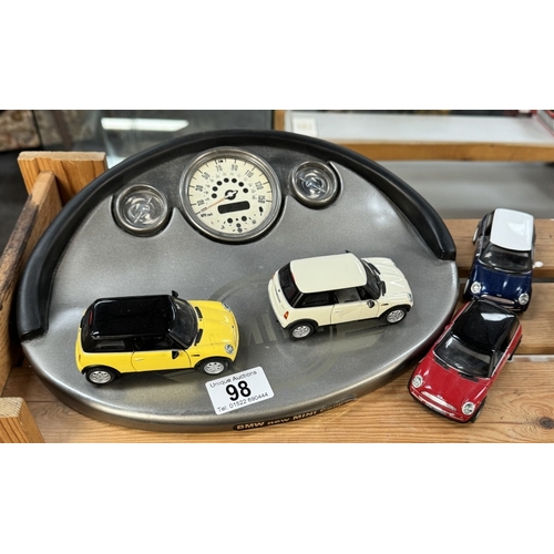 98 - A Corgi mini display set (2 Minis A/F)