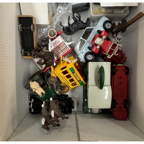 139 - A quantity of unboxed diecast including Matchbox, Lledo etc