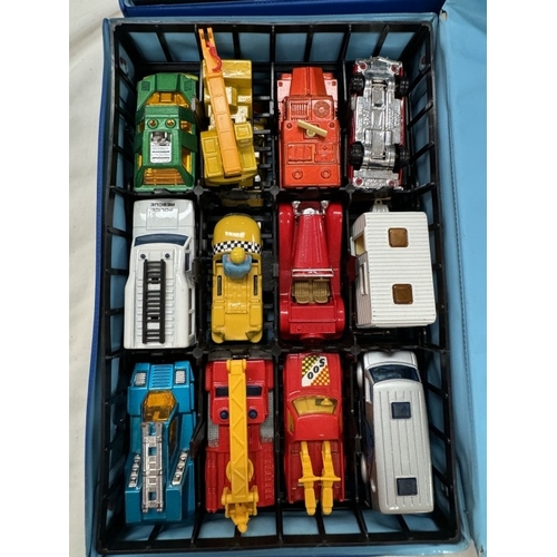 147 - 3 Matchbox 24 model collectors cases of diecast including Superfast & Corgi Juniors