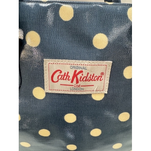 268 - A Cath Kidston button spot ladies handbag as new