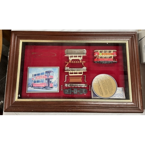 200 - 2 Matchbox Yesteryear medal displays (Pieces loose in 1)