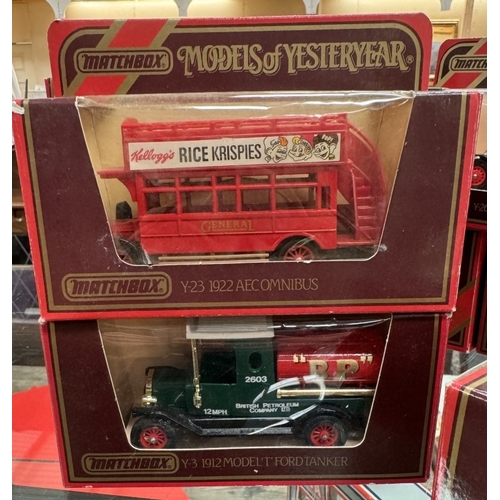 204 - 13 Matchbox boxed models of Yesteryear diecast vehicles