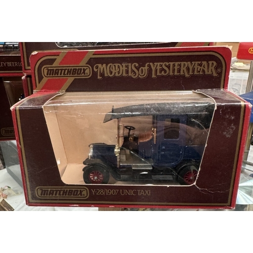 204 - 13 Matchbox boxed models of Yesteryear diecast vehicles