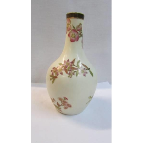 1121 - A fine Royal Worcester porcelain hand painted ewer.