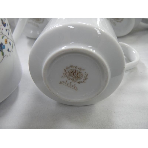 616 - A part tea set. COLLECT ONLY