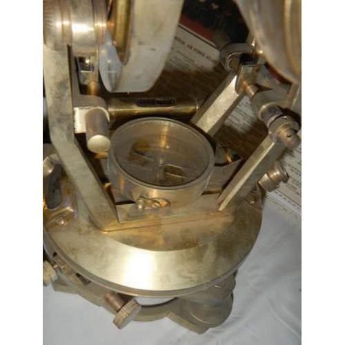 624 - A brass Theodolite. COLLECT ONLY