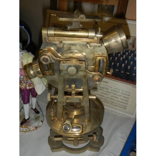 624 - A brass Theodolite. COLLECT ONLY