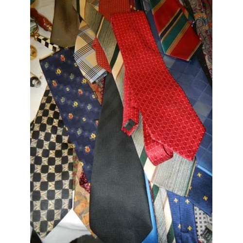 639 - A large lot of assorted neck ties,.