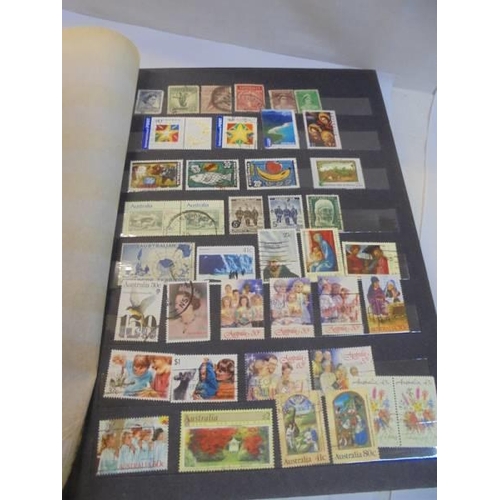 1193 - A collection  of eight albums of world stamps.