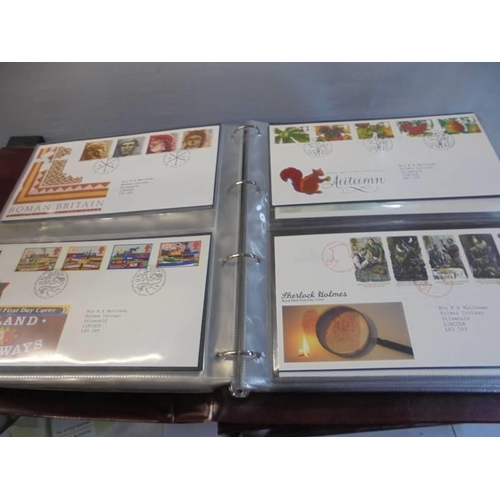 1194 - Three folders of first day covers.