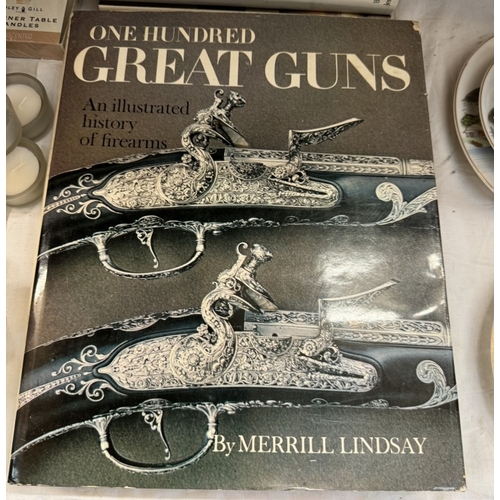 356 - A good collection of books on guns (guns & its development by Greener & the British shotgun Vol 1)